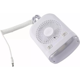 Unbranded 12 Volt LED Light and Fan with On/Off Switch for Pop-up Tent Campers
