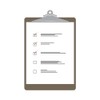 CafePress Checklist Pad Bumper Sticker 10"x3" Rectangle Bumper Sticker Car