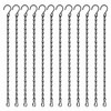 9.5 Inch Black Hanging Chains, 12 Pack Plant Hangers for