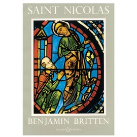 Saint Nicolas: A Cantata. op. 42. tenor solo, mixed choir (SATB), women's choir (SA), 4 boy's voices, string orchestra, piano (4 hands) and percussion. Réduction pour piano.