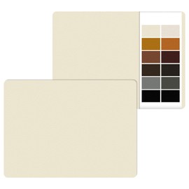 IANZE 2Pcs Leather Repair Patch, Self Adhesive Leather Repair Patch for Car Seats, Couches, Furniture, Sofa, Handbags, Office Chair (Beige)