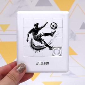 Azeeda 'Soccer Player' Sliding Puzzle (PZ00035418)
