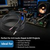 Nadadora 3.5mm Audio Pigtail TRS Male to Bare Wire Stereo