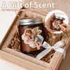 Trxvxo 24 PCS 6oz Bulk Mini Scented Soy Candles Gift