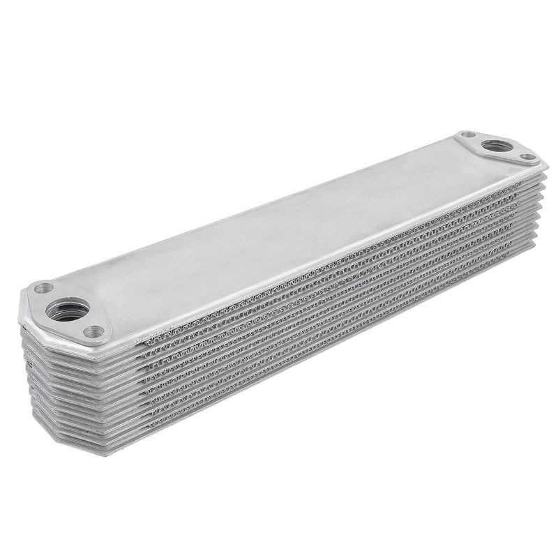 A-Premium Engine Oil Cooler Compatible with Jaguar S-Type 2003-2008 V6