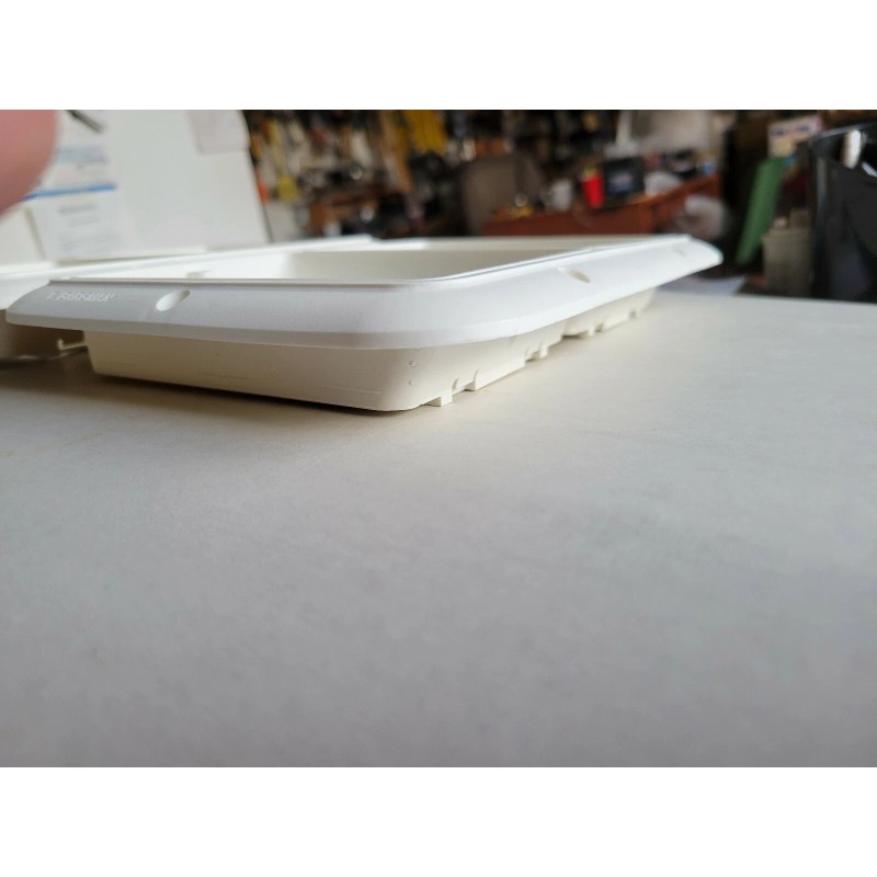 Bargman Corp TWO BARGMAN Double Taillight Bezel Colonial White 84/85