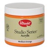 Utrecht Studio Series Acrylic Paint - Medium Orange, Pint