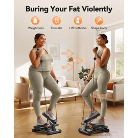 Niceday Stepper Exercise Equipment with Resistance Bands