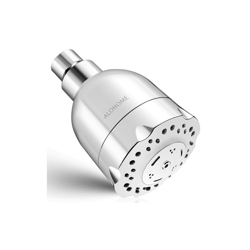 High Pressure Boosting Shower Head, ALOHOME 6 Powerful Spray Settings