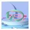 BINGONE HD children's large frame waterproof and anti-fog swimming goggles,