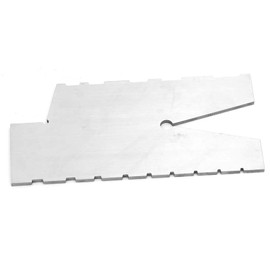 Calibrador de Medición de Rosca Roscada de Acero Inoxidable 29 Grados Pitch Grinding Gage Tool Para Herramientas de Configuración