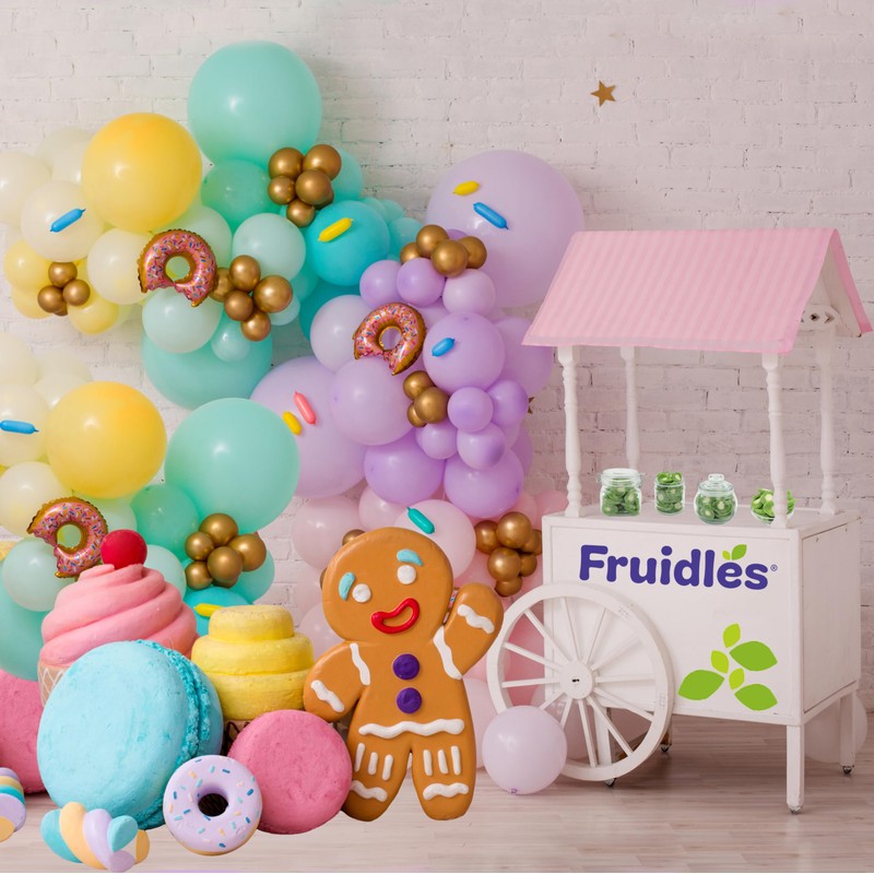 Fruidles Sour Kiwi Slices, Soft Chewy Gummy Candy, Fat-Free (4.4