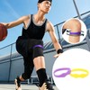 2pcs Patella Knee Strap Silicone Tendon Support Breathable Soft Knee