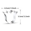 WJSYSHOP Tulip Flower Cookie Cutter - A