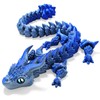 TEAONE 3D Printed Dragon, Articulated Dragon Fidget Toy for Home,