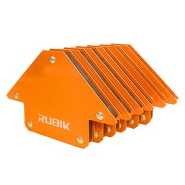 RUBIK Welding Magnets 6 Pcs Magnetic Welding Holder of Arc Welding Tools 50 LBS Welding Magnet 45°, 90°, 135°Welding Equipment Accessories