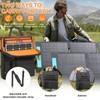 Tactical Solar Panel Carrying Bag for Jackery SolarSaga 100W /
