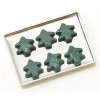 Handley Miniature Dollhouse Christmas Tree Cookies on a Baking Sheet