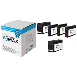 SuppliesMAX Remanufactured Replacement for HP OfficeJet Pro 251/276/8100/8600/8610/8620/8630/8640/8660 High Yield Inkjet Combo Pack (2-BK/1-C/M/Y) (NO. 950XL/NO. 951XL) (CN049AE_2PK/CR712AE_1PKMP)