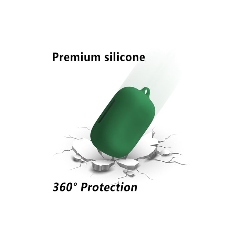 Geiomoo Silicone Case Compatible with Skullcandy Push Active, Protective Cover