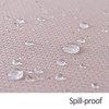 maxmill Round Textured Tablecloth Spill-Proof Wrinkle Free Soft Jacquard Table