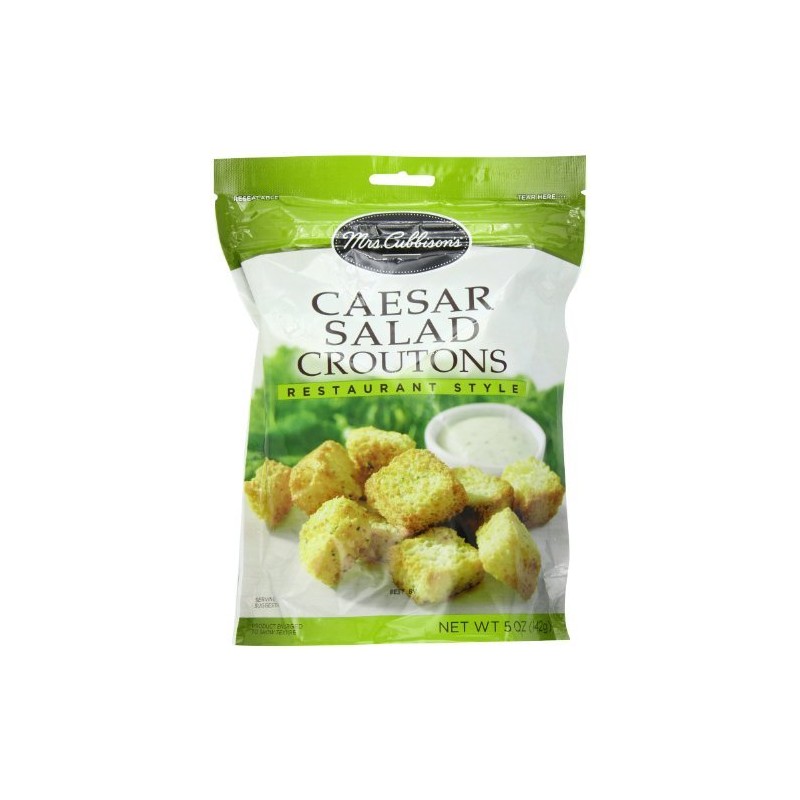 Mrs. Cubbison's Croutons 5 Oz (Pack of 4) (Caesar Salad