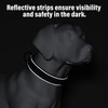 Plutus Pet Tactical Dog Collar, Reflective, Adjustable Heavy Duty Dog