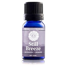 Woolzies 100% Pure & Natural Still Breeze Essential Oil Blend | Lavender & Jasmine Therapeutic Grade Oil Blend | Use with Wool Dryer Balls or Oil Diffuser (10 ML)