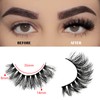 FARRED FARRED Wispy Lashes Hybrid Mink Eyelashes 14 Pairs Short