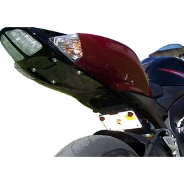 Fender eliminator fits Suzuki 2006-2007 GSXR 600/750 SS motorcycle, tail tidy, license plate mount with tag light by Bikelitez