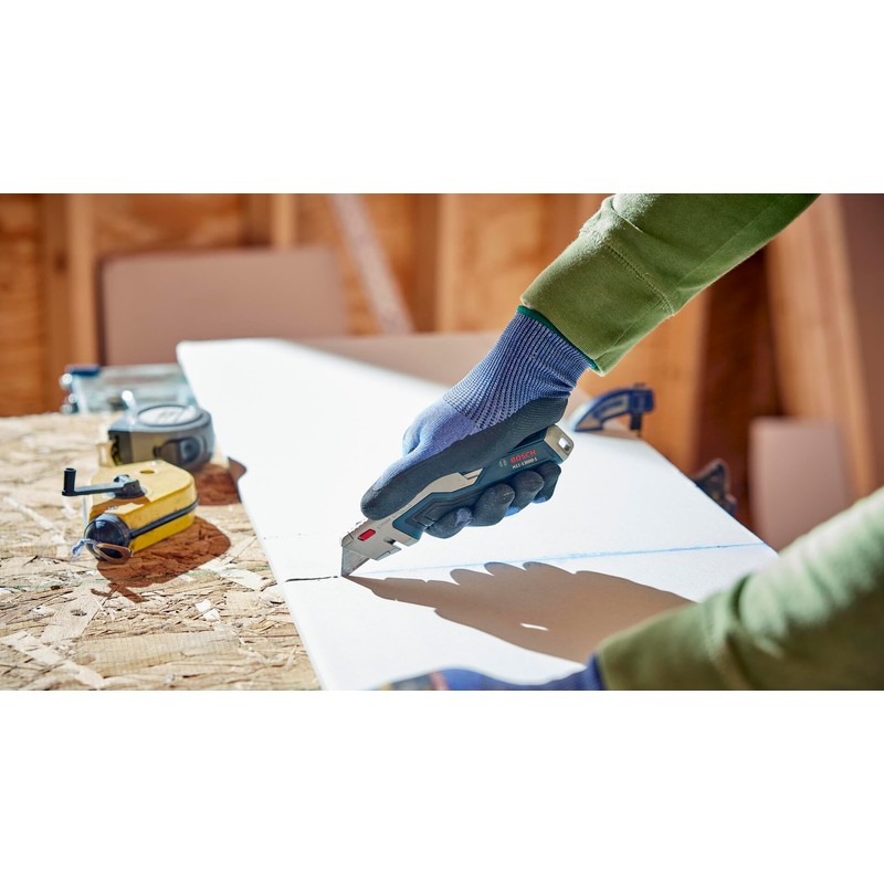 BOSCH H11-14200-1 3-Piece Utility Knife Set | Folding, Snap-Off, and