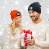 Gifts for Men,Unisex LED Beanie Hat with Light Toque Gift