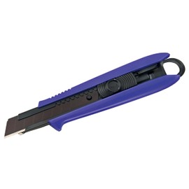 Tajima DCL500 VBCL Screwdriver Cutter, Auto Lock, Violet Blue, Compatible Replacement Blades, L-Shaped