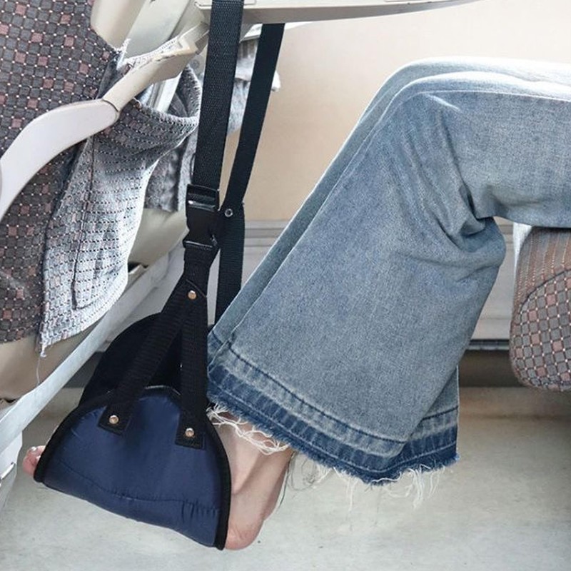 Pack of 2 Aircraft Footrest, Footrest Plane, Foldable Hanging Foot