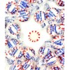 SweetGourmet Sugar-Free Peppermint Starlight Mints Hard Candy | 1 Pound