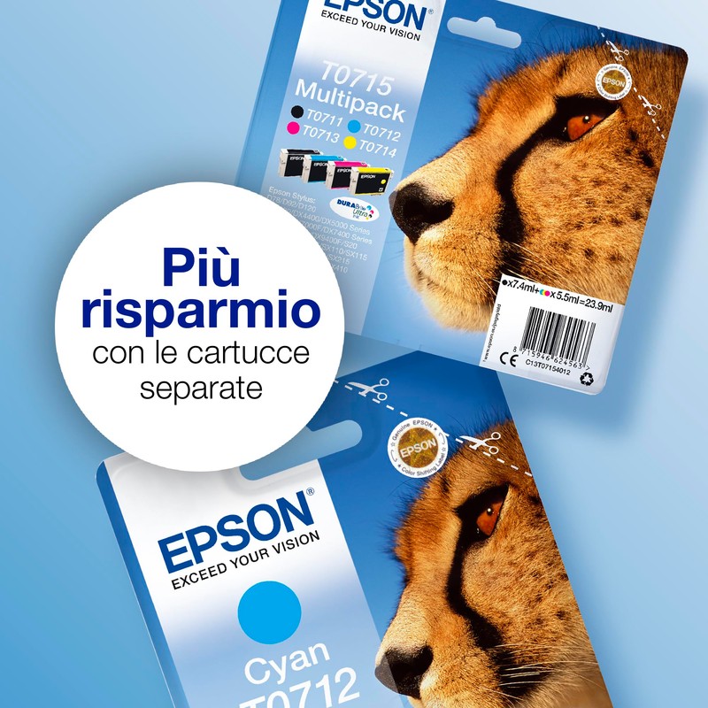 Epson Cartucho MultiPack T0715, black