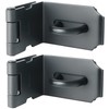 Sayayo Door Hasp Latch Lock 4 Inch Right Angle Padlock