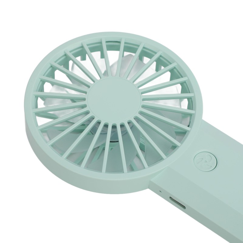 Handheld Fan USB Rechargeable Hand Fan Silent Operation Easy Hanging