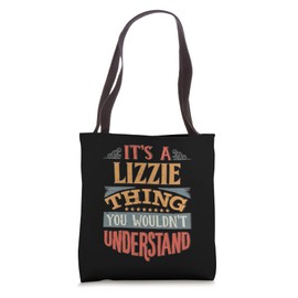 Lizzie Name Tote Bag