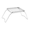 Fenteer Folding Campfire Grill Foldable Stove Stand Mini Portable Versatile