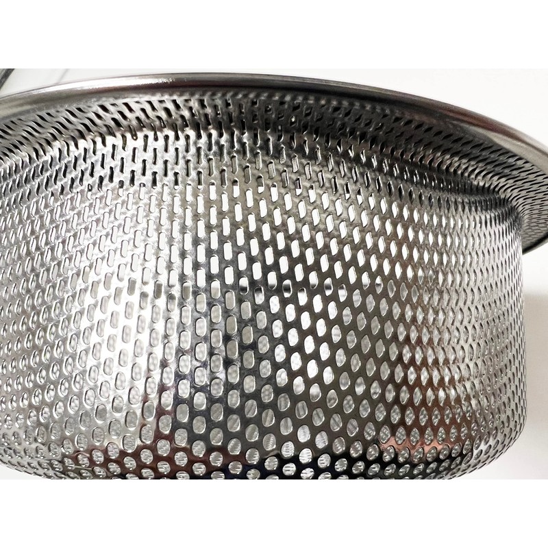 Antibacterial Drain Drainage Basket, φ5.3 inches (135 mm), Stainless Steel,