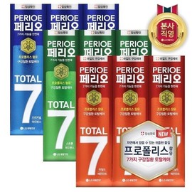 LG Household & Health Care Perio Total 7 120G / LG생활건강페리오 토탈7 120G X 6개 3종 택1 03_오리지널