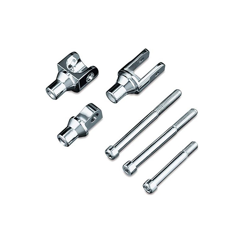 Kuryakyn 8066 Motorcycle Foot Control Component: Bolt for Large ISO