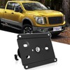 New No Drill Front Grille License Plate Mount Bracket Holder