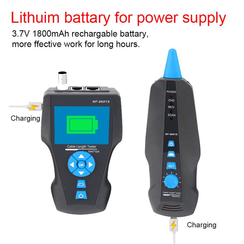 Network Cable Tester Multifunctional Network Wire Tracker Line Finder AC100