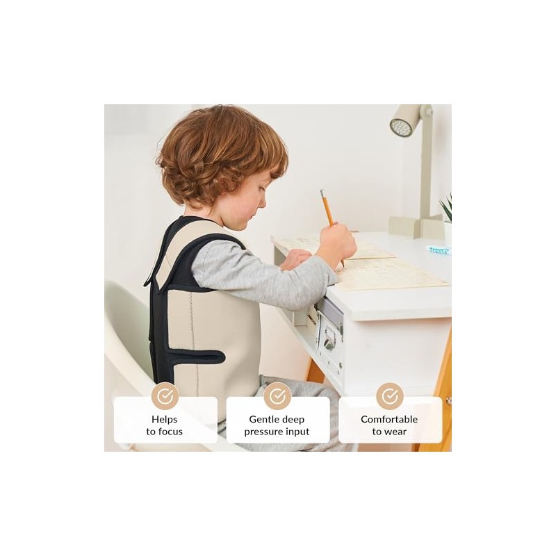 ODOXIA Compression Vest for Kids | Deep Pressure Comfort |