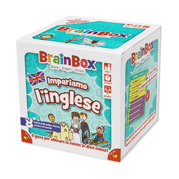 Asmodee - BrainBox We Learn English (2022), Game to Learn