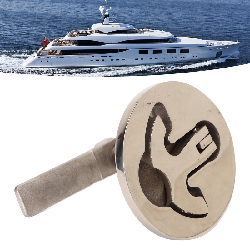 61x57mm Boat Cam Latch Marine Flush Hatch Pull 316 Stainless