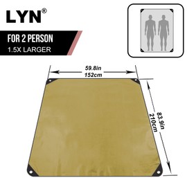 Capa de la selva: LYN - Manta de supervivencia solar resistente para todo tipo de clima, manta de supervivencia de emergencia solar, reflectante, térmica, bloqueada por infrarrojos, aislamiento de Mylar/lámina para rescate, respaldo, camping, senderismo,