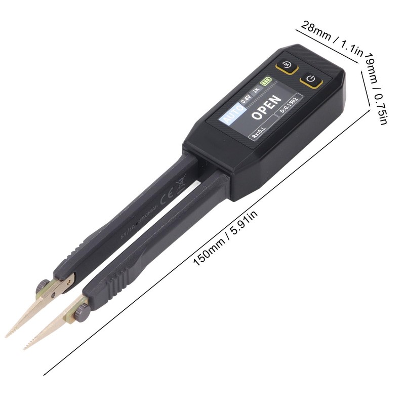 Digital Tweezer Tester Electronic Component Analyzer Tester for Inductance Capacitance